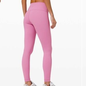 Lululemon Wunder Under High Rise Full-On Luxtreme Magenta Glow